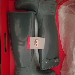 Grey Hunter Boots